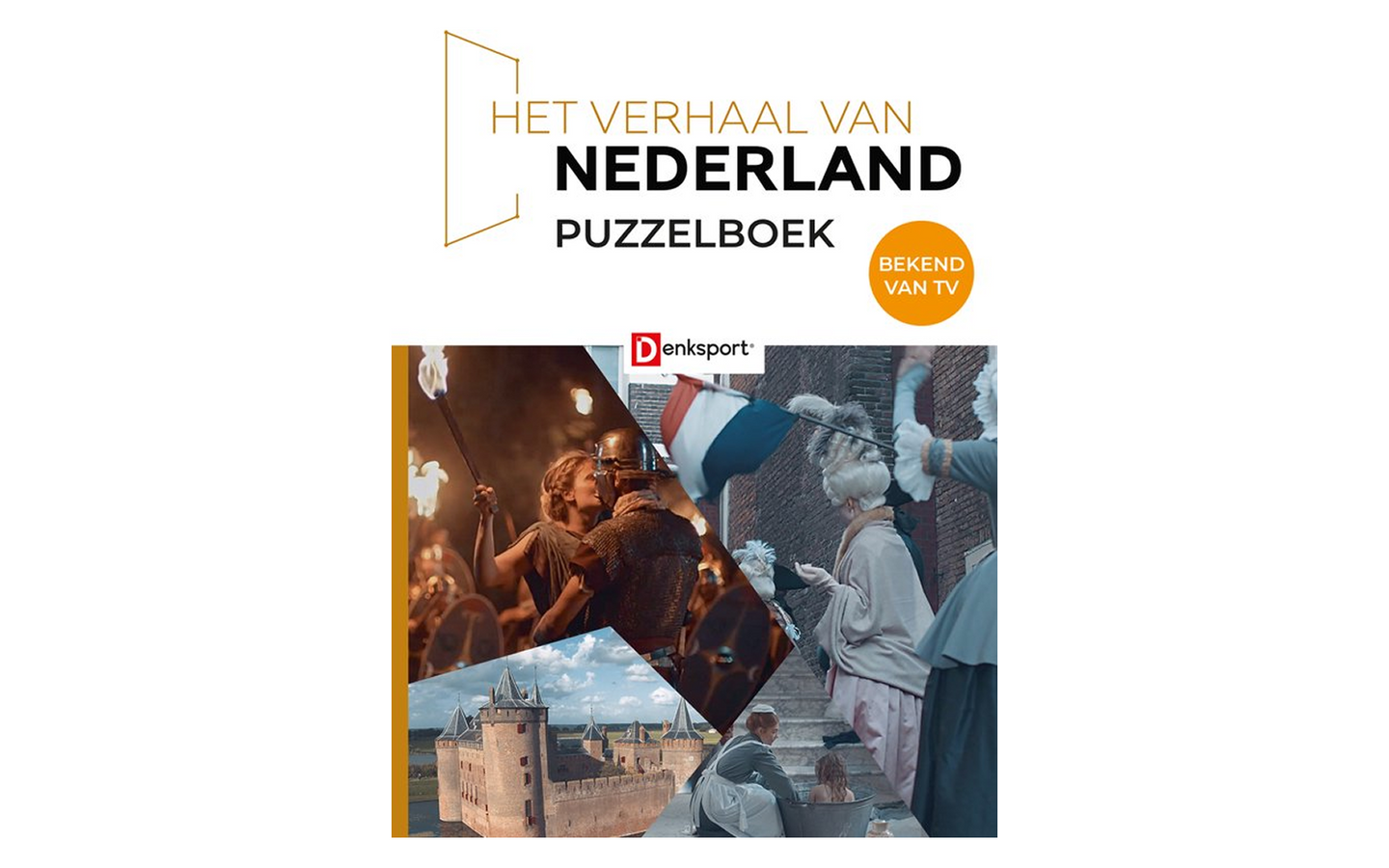 Denksport – Het Verhaal van Nederland Puzzelboek - Quizzen en beeldpuzzels - afbeelding 1