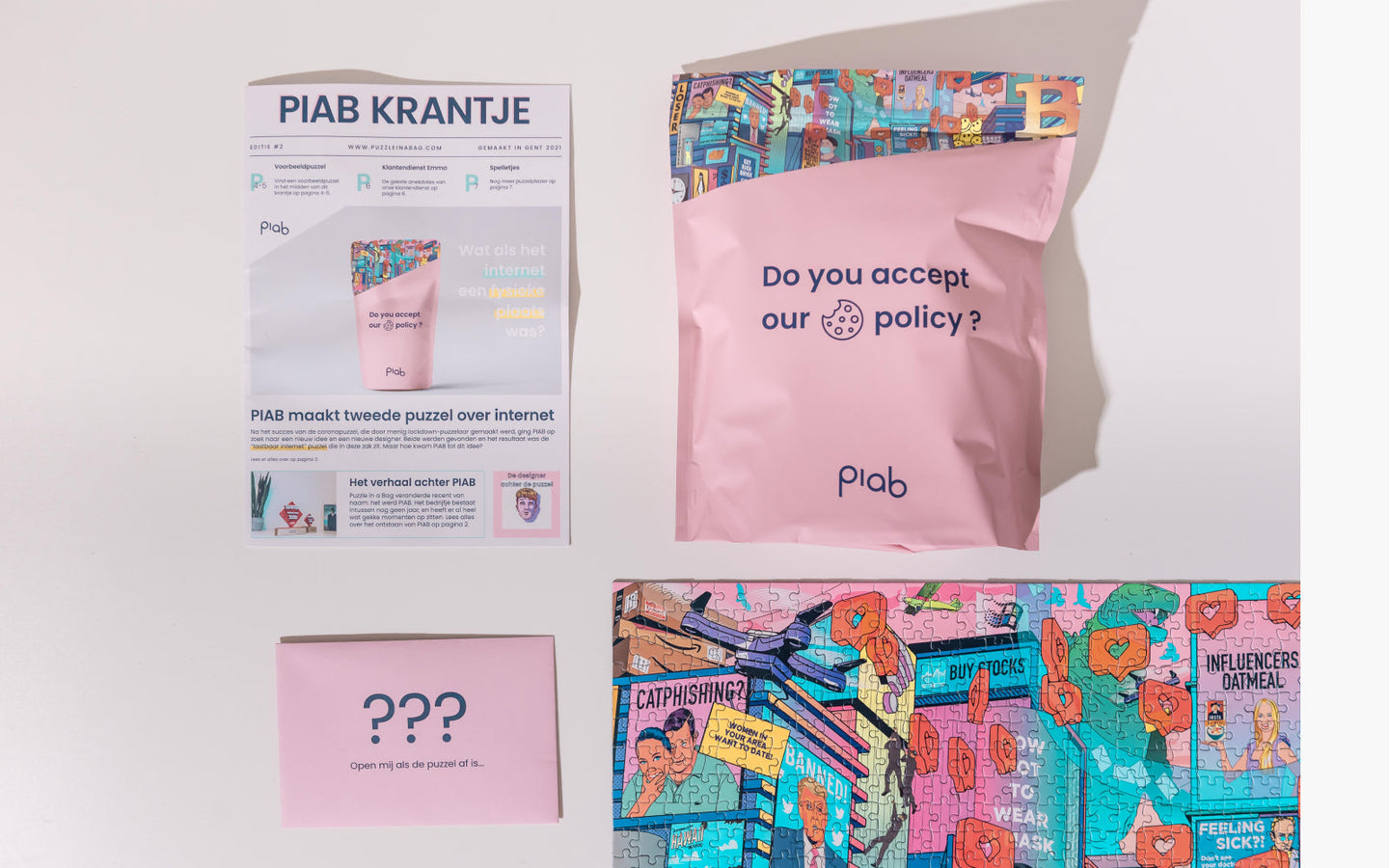Puzzle in a bag - De Internet puzzel - afbeelding 2