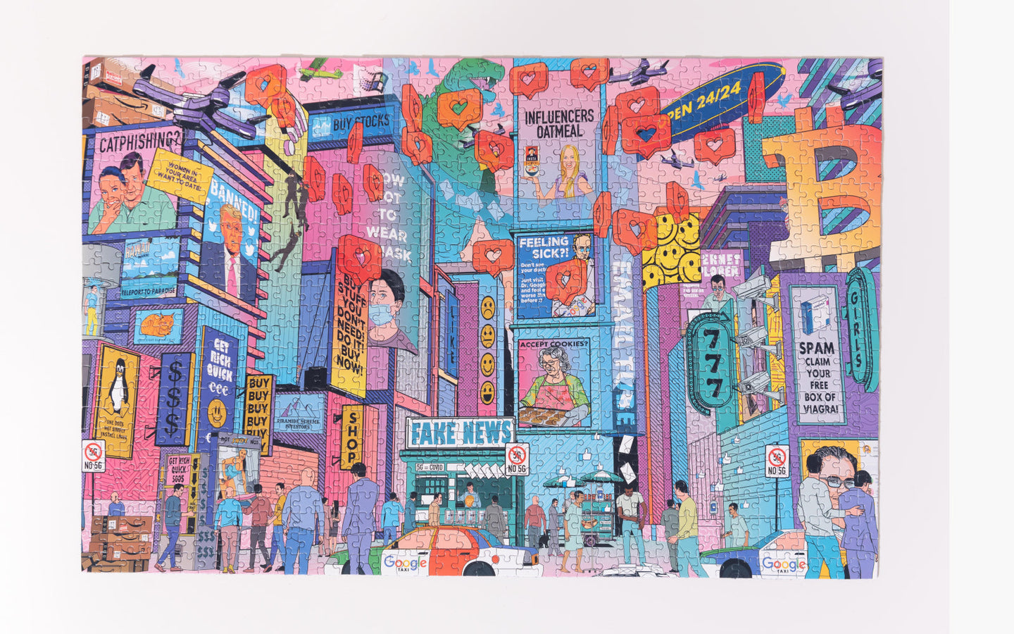 Puzzle in a bag - De Internet puzzel - afbeelding 1