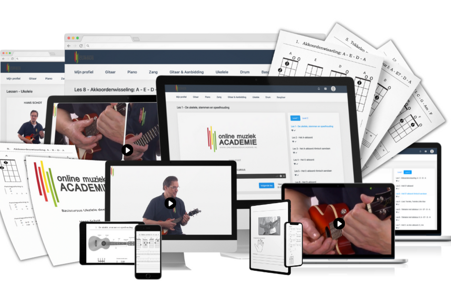 Ukelele les - Online Muziek Cursus - afbeelding 1